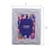 Flora Bunda® 5" x 7" Lilac A Curve Line Ceramic Frame